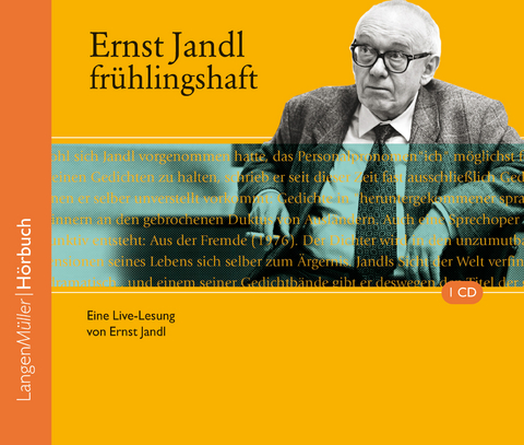 Fr&uuml;hlingshaft (CD) - Ernst Jandl