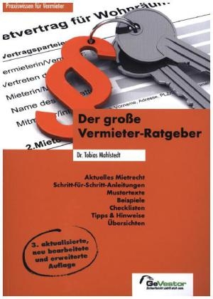 Der gro&szlig;e Vermieter-Ratgeber - Tobias Mahlstedt