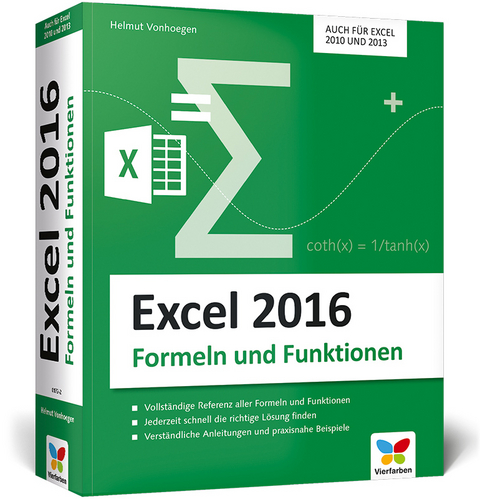 Excel 2016 – Formeln und Funktionen - Helmut Vonhoegen
