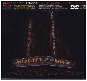 Live At Radio City Music Hall, 1 DVD + 1 Audio-CD - Joe Bonamassa