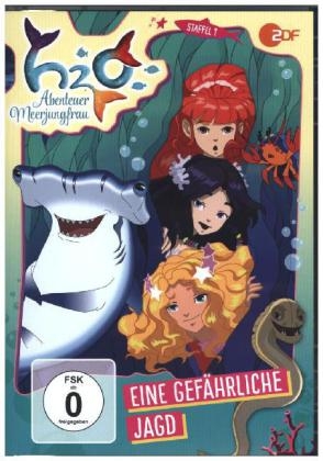 H2O Abenteuer Meerjungfrau - Eine gefährliche Jagd. Staffel.4, 1 DVD