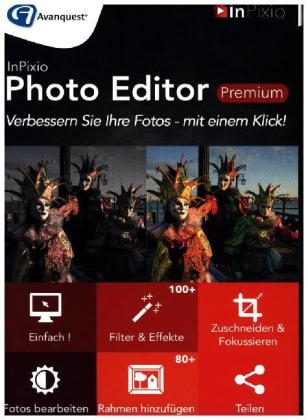 InPixio Photo Editor Premium, 1 DVD-ROM