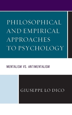 Philosophical and Empirical Approaches to Psychology