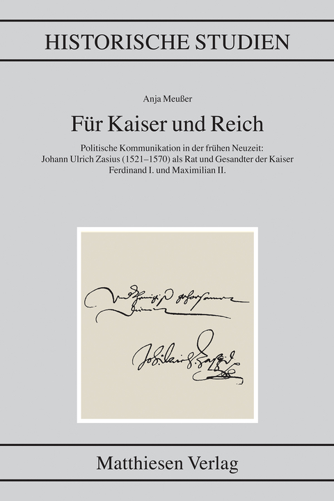 F&uuml;r Kaiser und Reich - Anja Meu&szlig;er