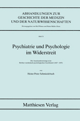 Psychiatrie und Psychologie im Widerstreit