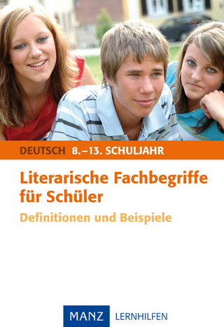 Literarische Fachbegriffe für Schüler