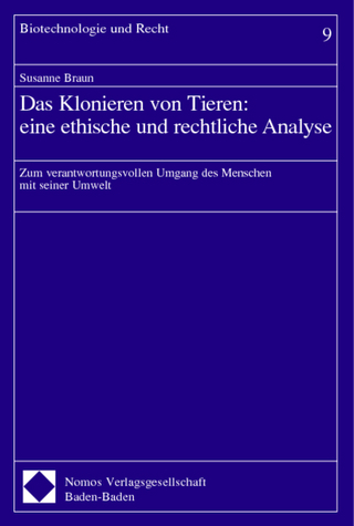 Das Klonieren von Tieren: eine ethische und rechtliche Analyse