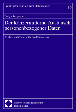 Der konzerninterne Austausch personenbezogener Daten