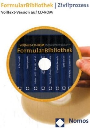 FormularBibliothek Zivilprozess, Volltext-Version, 1 CD-ROM