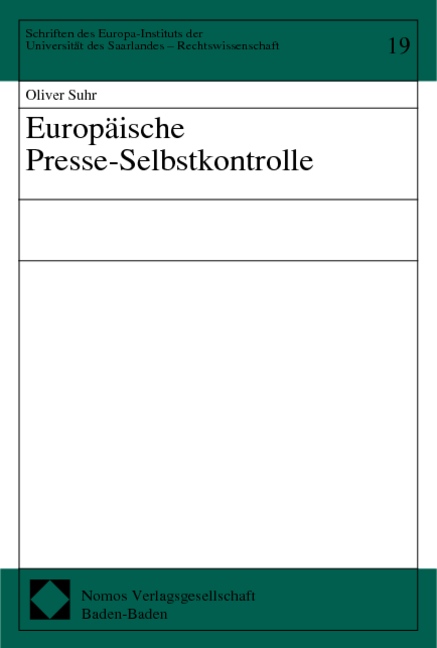 Europ&auml;ische Presse-Selbstkontrolle