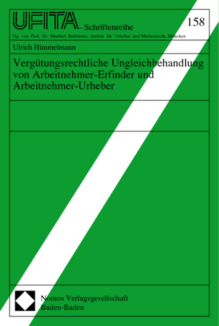 Vergütungsrechtliche Ungleichbehandlung von Arbeitnehmer-Erfinder und Arbeitnehmer-Urheber