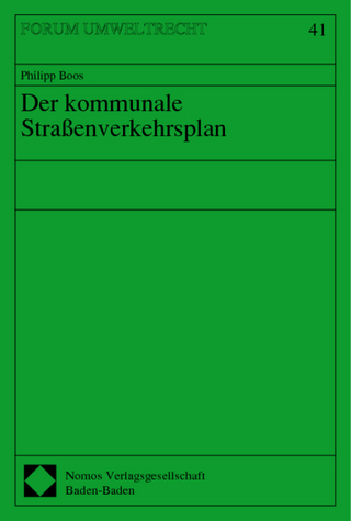 Der kommunale Straßenverkehrsplan