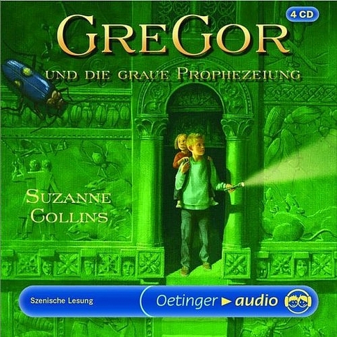 Gregor und die graue Prophezeiung (4 CD) - Suzanne Collins