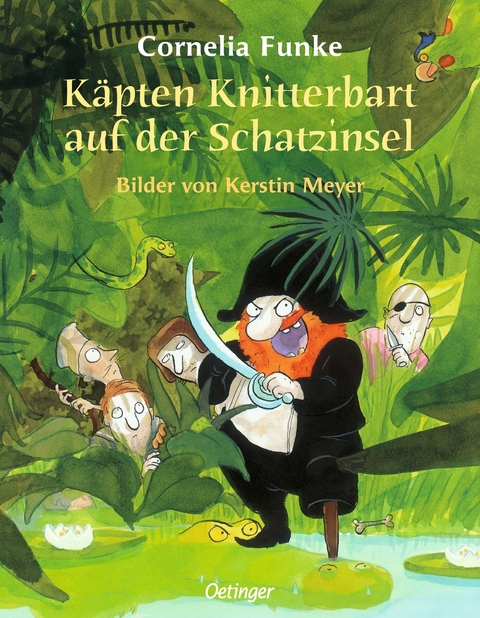 K&auml;pten Knitterbart auf der Schatzinsel - Cornelia Funke