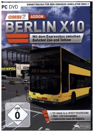 OMSI 2 AddOn Berlin X10, DVD-ROM