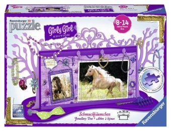 Girly Girl Edition Schmuckb&auml;umchen - Pferde (Kinderpuzzle)