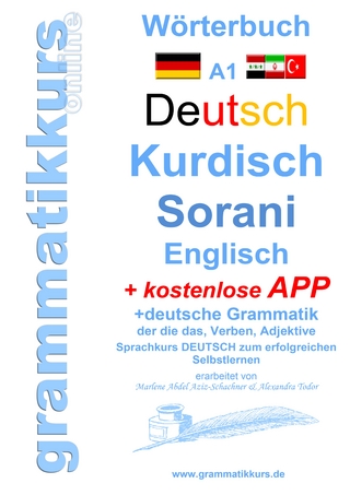 Wörterbuch Deutsch Kurdisch Sorani Niveau A1