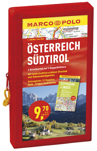 MARCO POLO Kartenset Österreich, Südtirol 1:200 000