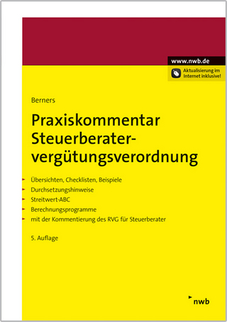 Praxiskommentar Steuerberatervergütungsverordnung