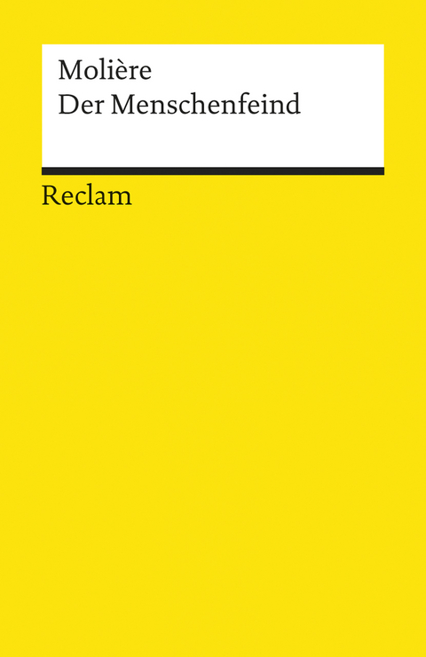 Der Menschenfeind oder Der griesgr&auml;mige Verliebte -  Moli&egrave;re