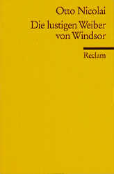 Die lustigen Weiber von Windsor - Otto C Nicolai