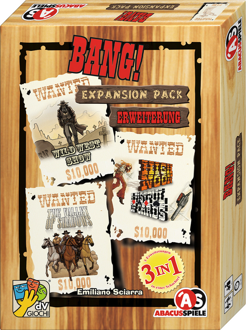 BANG! Expansion Pack Erweiterung - Emiliano Sciarra