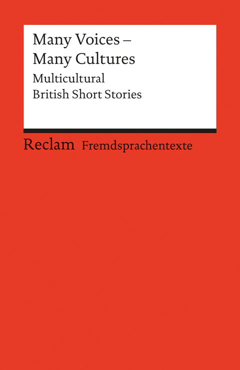 Many Voices - Many Cultures. Multicultural British Short Stories - 