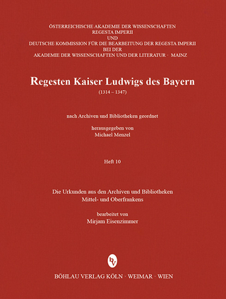 Die Urkunden aus den Archiven und Bibliotheken Mittel- und Oberfrankens