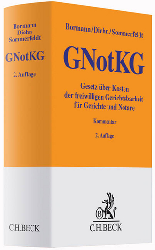 Gesetz über Kosten der freiwilligen Gerichtsbarkeit für Gerichte und Notare