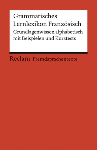 Grammatisches Lernlexikon Französisch