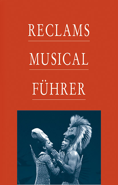 Reclams Musicalf&uuml;hrer - Charles B Axton, Otto Zehnder