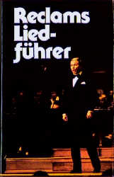 Reclams Liedf&uuml;hrer - 