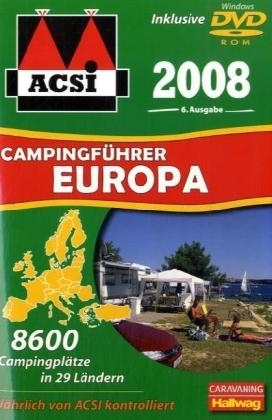 ACSI Internationaler Campingf&uuml;hrer Europa 2008