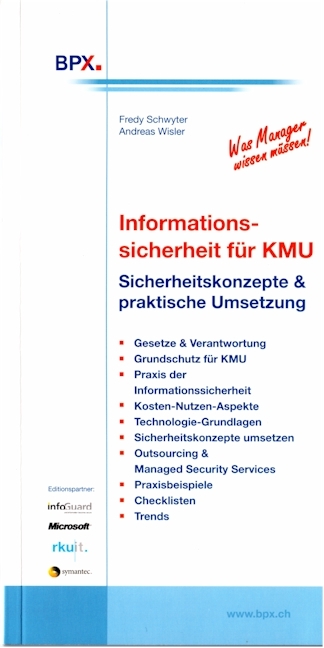 Informationssicherheit f&uuml;r KMU - Fredy Schwyter, Andreas Wisler