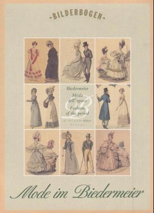 Bilderbogen, Mode im Biedermeier