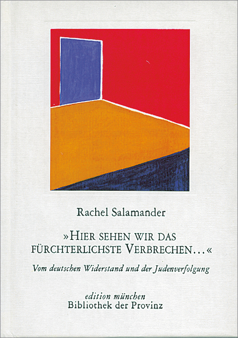 &raquo;Hier sehen wir das f&uuml;rchterlichste Verbrechen &hellip;&laquo; - Rachel Salamander