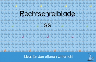 Rechtschreiblade - ss