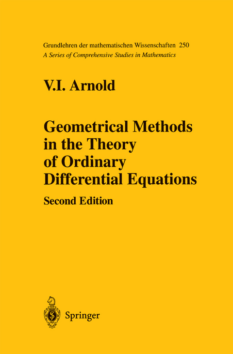 Geometrical Methods in the Theory of Ordinary Differential Equations - V.I. Arnold