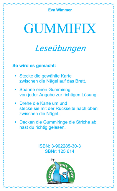 Gummifix - Lesen - Eva Wimmer