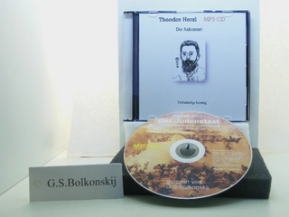 Theodor Herzl - Der Judenstaat (1 MP3 CD)