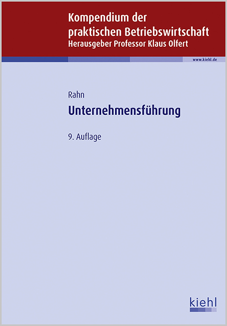 Unternehmensf&uuml;hrung - Horst-Joachim Rahn