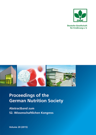 Proceedings of the German Nutrition Society - Volume 20 (2015)