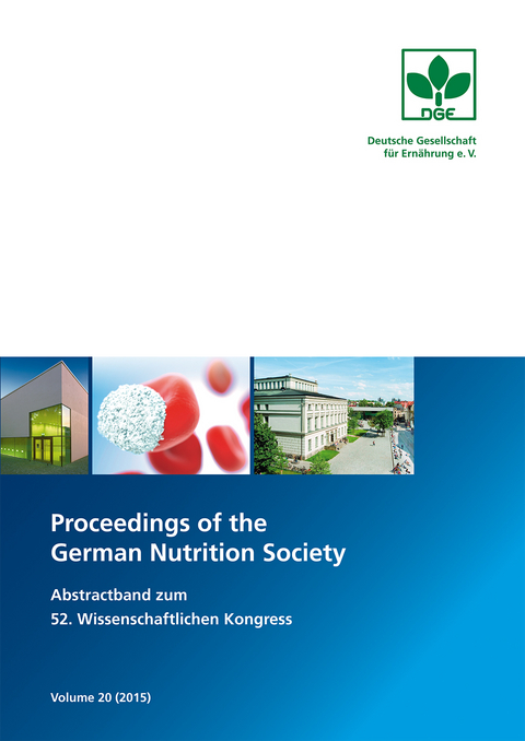 Proceedings of the German Nutrition Society - Volume 20 (2015)
