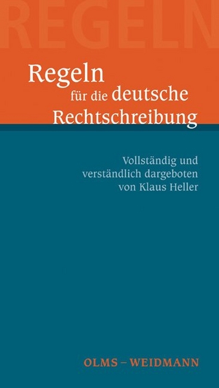 Regeln für die deutsche Rechtschreibung