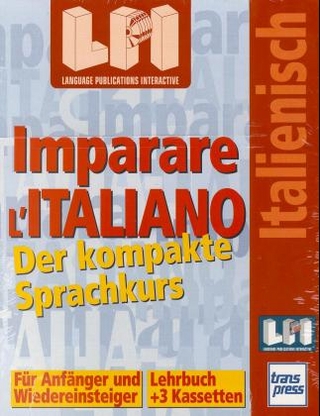 Imparare l' Italiano, 3 Cassetten m. Lehrbuch