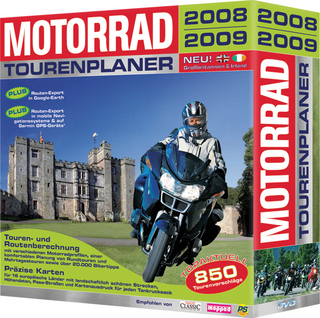 DVD-ROM Motorrad Tourenplaner 2008/2009