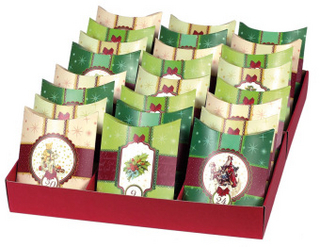 24 Adventskissen