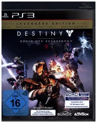 Destiny - K&ouml;nig der Besessenen, PS3-Blu-ray Disc