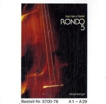 RONDO. Musiklehrgang für die Sekundarstufe I / RONDO 5, Hörbeispiele auf 3 CDs - Karl H Keller, Jürgen Kerger, Helmut Maschke, Martin Radigt, Rainer Sticher, Paul R Zeck