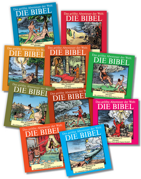 Die Bibel - Altes Testament komplett, 10 CDs